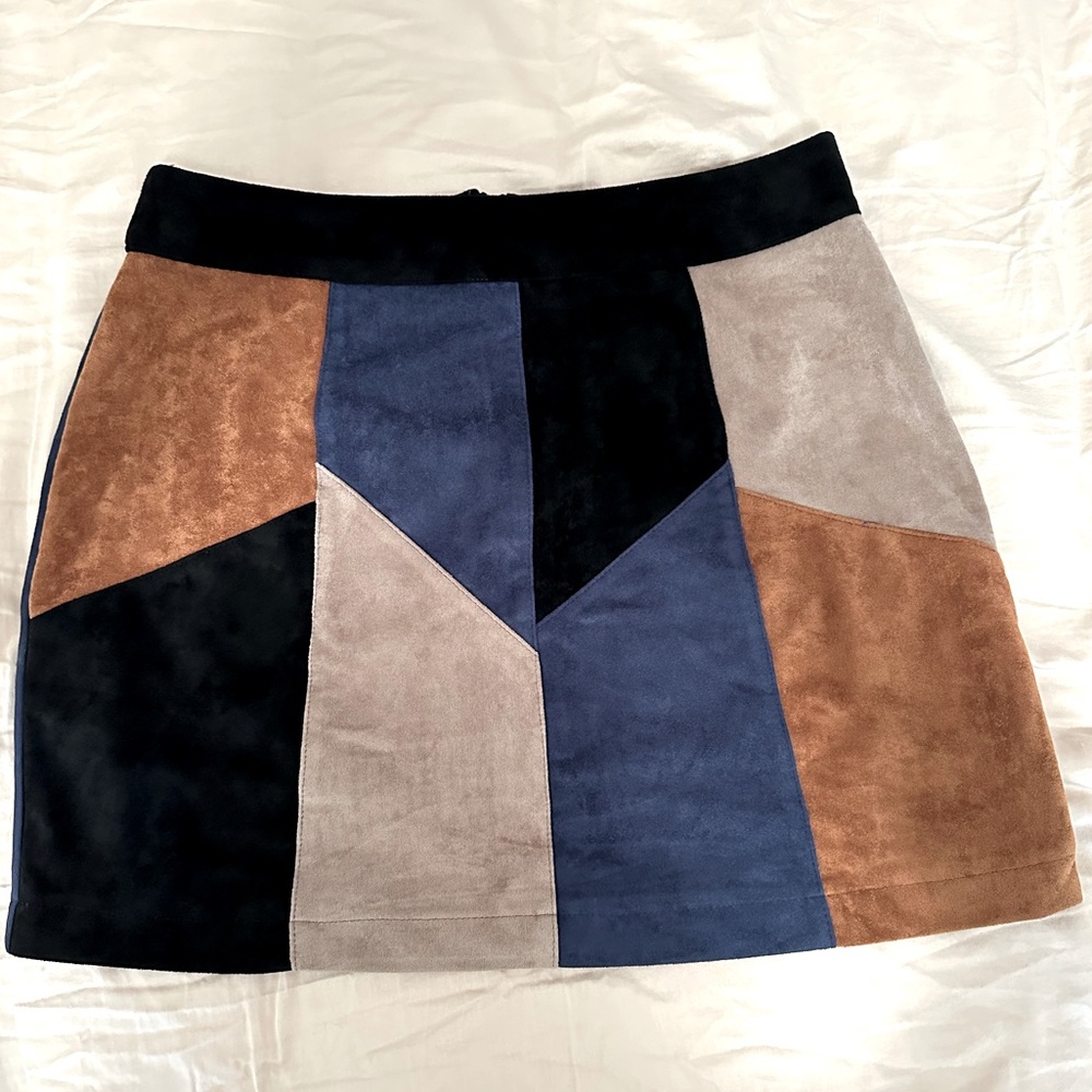 Venus Felt Geo Print Skirt US Size M